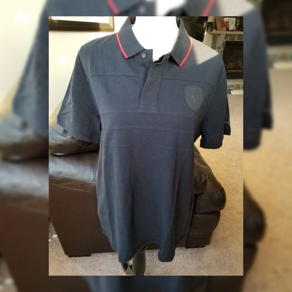 Authentic Ferrari golf shirt